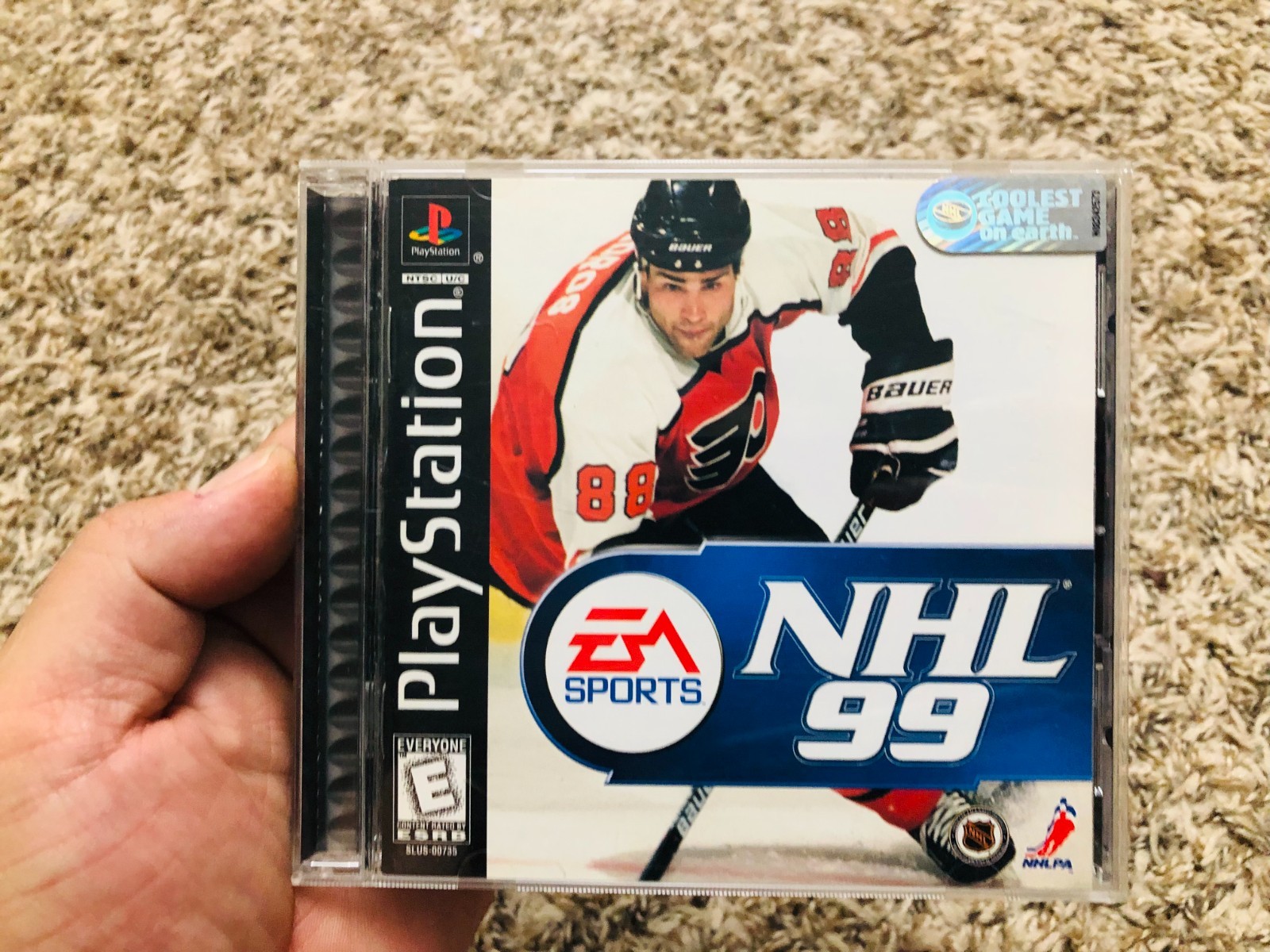 NHL 99 (Playstation 1, 1999) Complete CIB w/ Reg Card & Booklet Tested