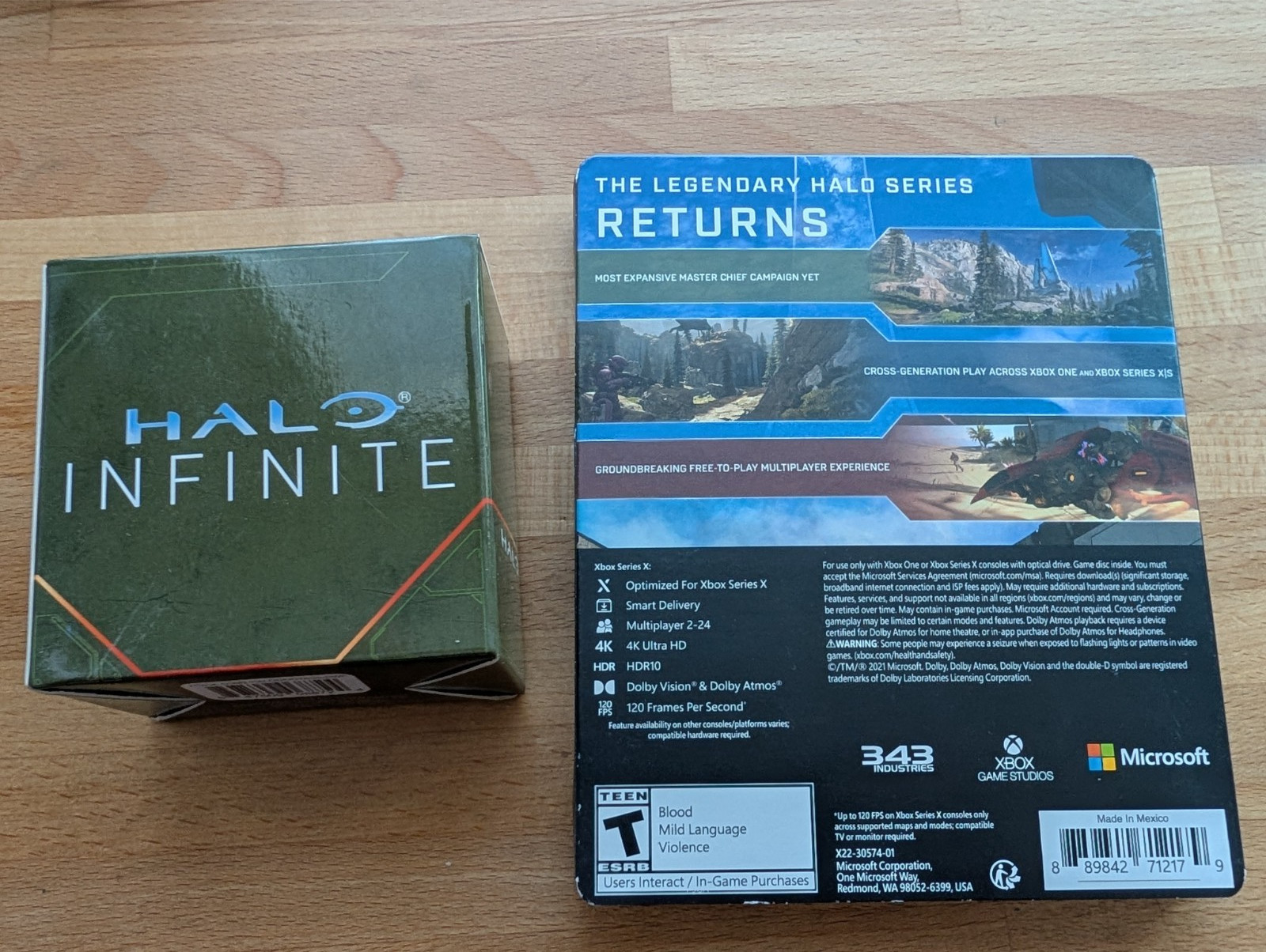 Halo Infinite – Collector’s Steelbook Edition (Xbox Series X & Xbox One, 2021)