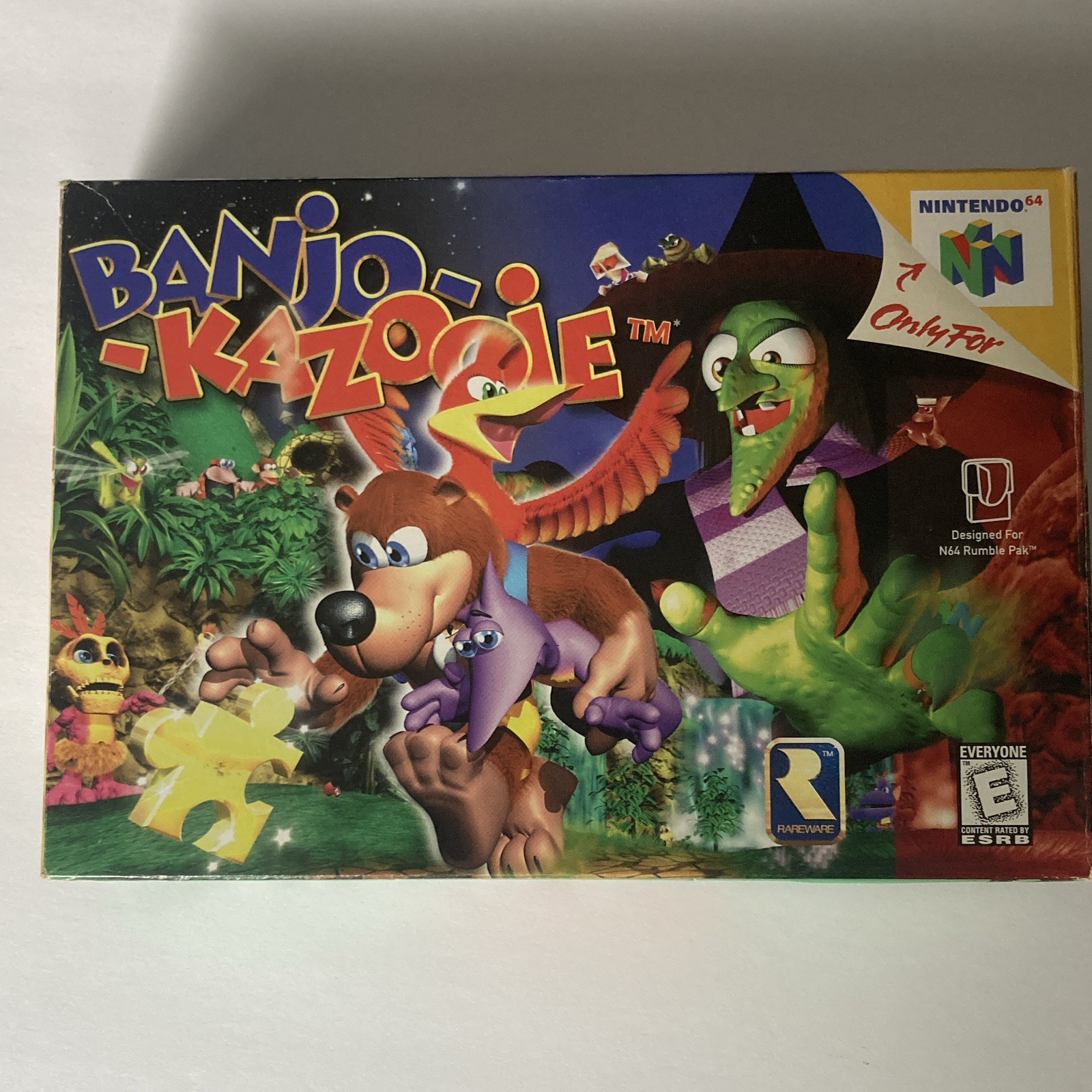 Banjo-Kazooie Nintendo 64 1998 NTSC-U/C Complete w/ Manual Original Box Tested