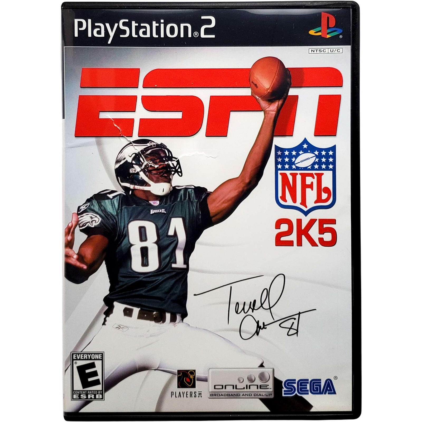 ESPN NFL 2K5 – Sony Playstation 2 Pristine Tested Authentic 180 Day Guarantee