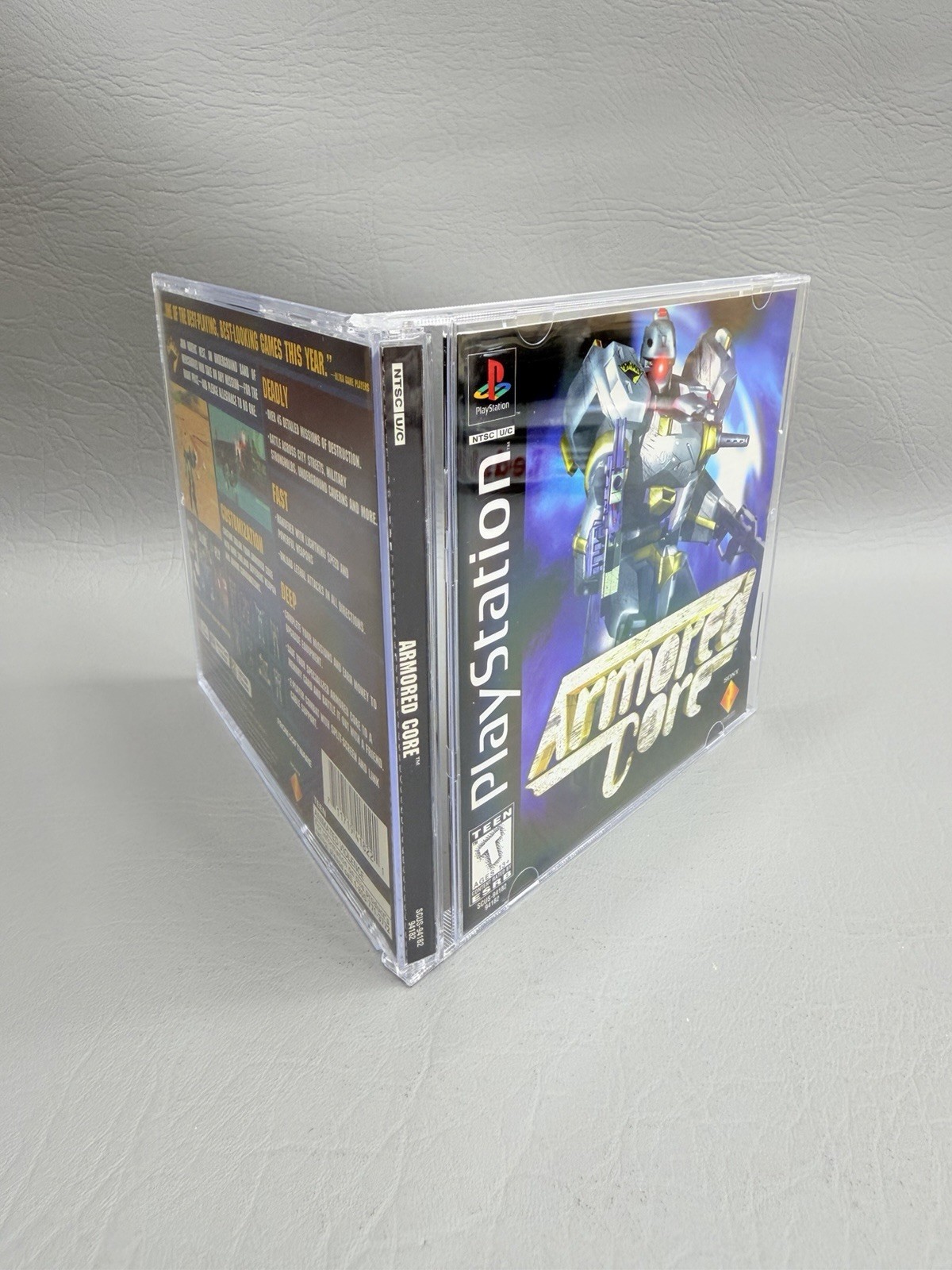 Armored Core Playstation 1 PS1 Black Label CIB – Premium Condition