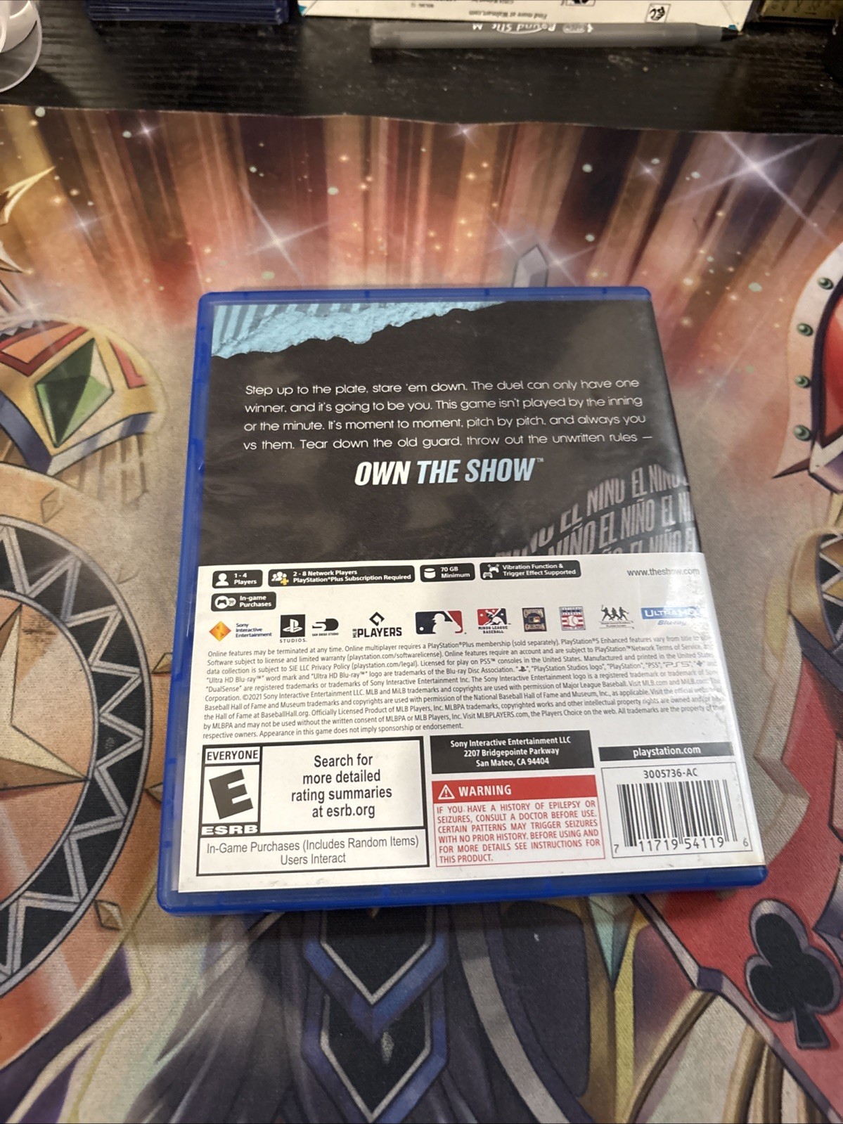 MLB The Show 21 – Sony PlayStation 5 Physical CD Disc Excellent Condition