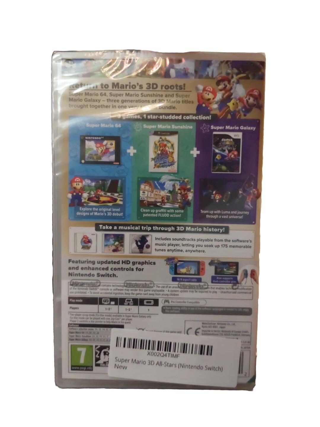Super Mario 3D All-Stars – Nintendo Switch New
