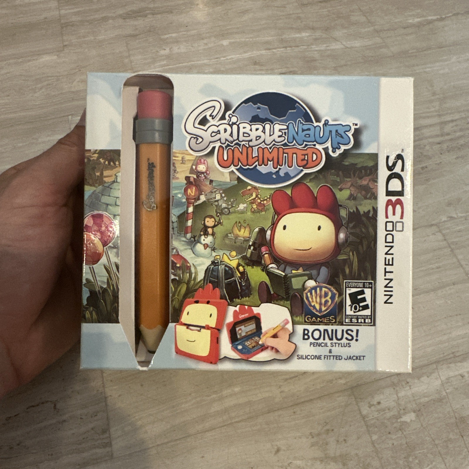 Scribblenauts Unlimited Bonus Edition (Nintendo 3DS) Brand New – Factory Sealed