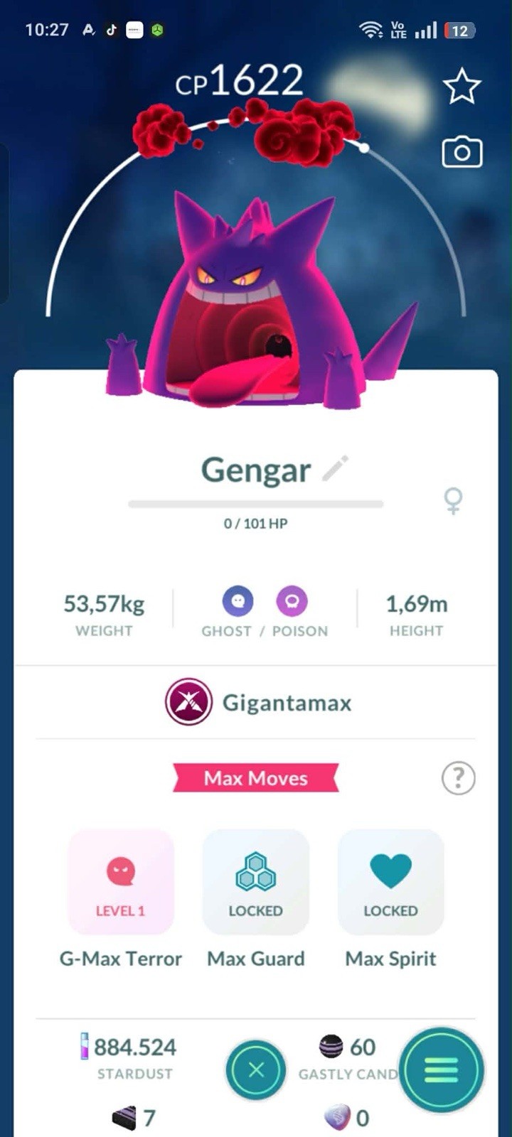 Pokémon GO GIGANTAMAX Charizard Blastoise Venusaur 20k stardust