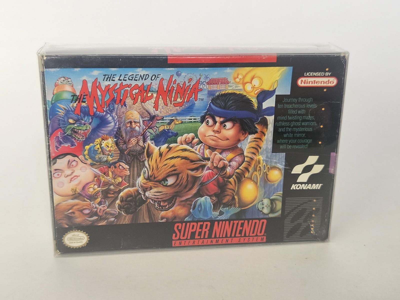 The Legend of the Mystical Ninja Super Nintendo w/ Box + Game Cartridge Only
