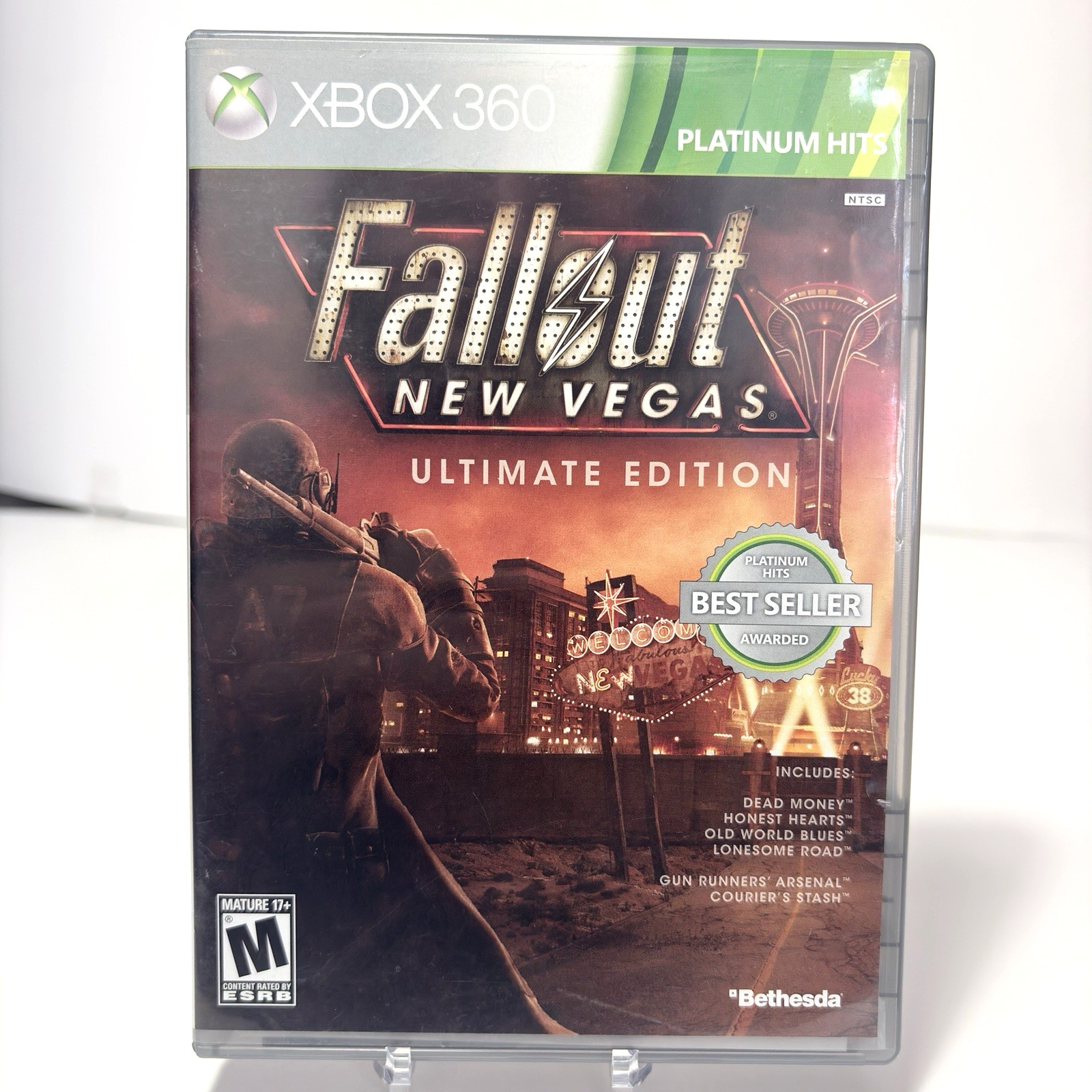 Fallout New Vegas Ultimate Edition Xbox 360 Complete CIB Tested Platinum Hits