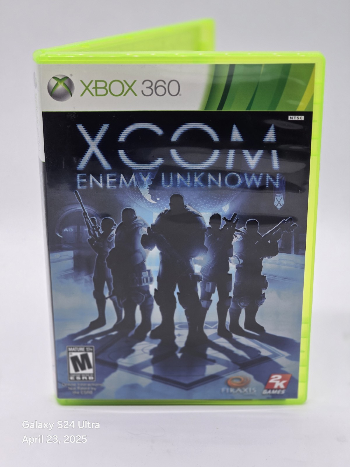 Xcom Enemy Unknown (Microsoft Xbox 360) Complete W/ Manual CIB TESTED