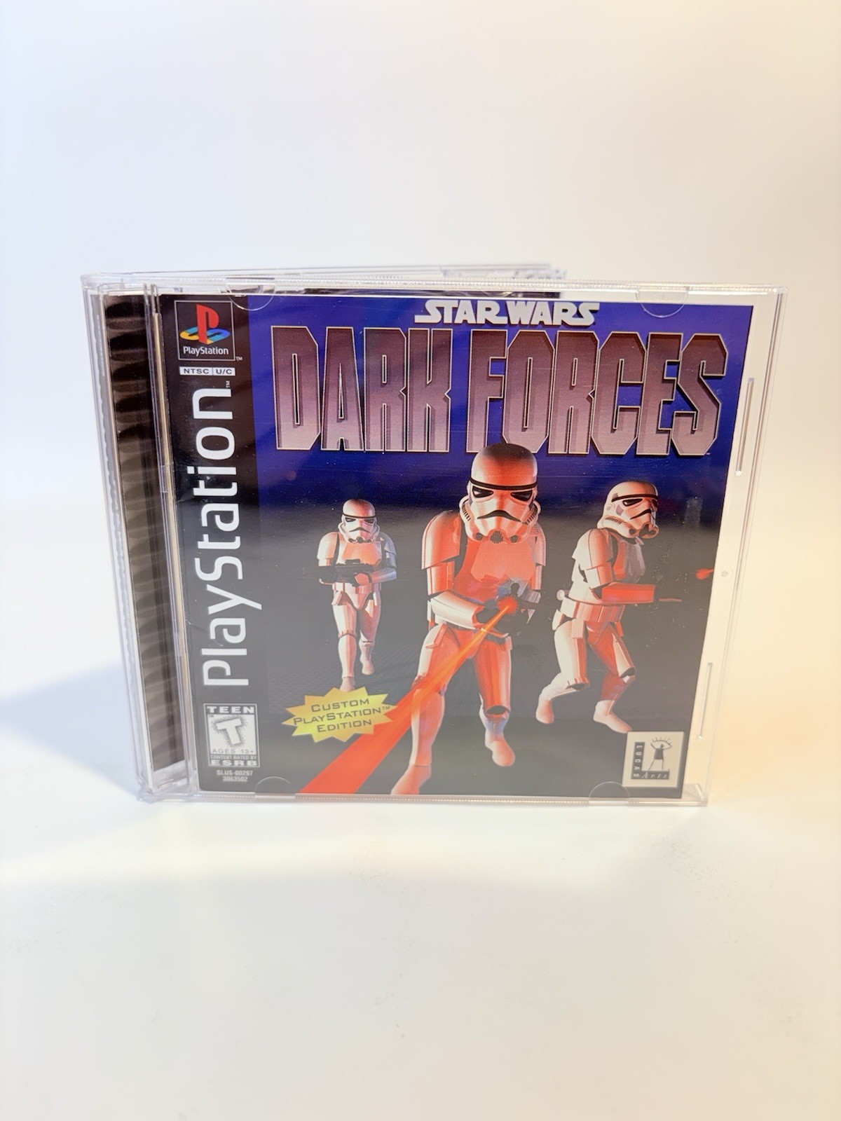 Star Wars: Dark Forces PS1 (Sony PlayStation 1, 1994) Complete CIB Black Label