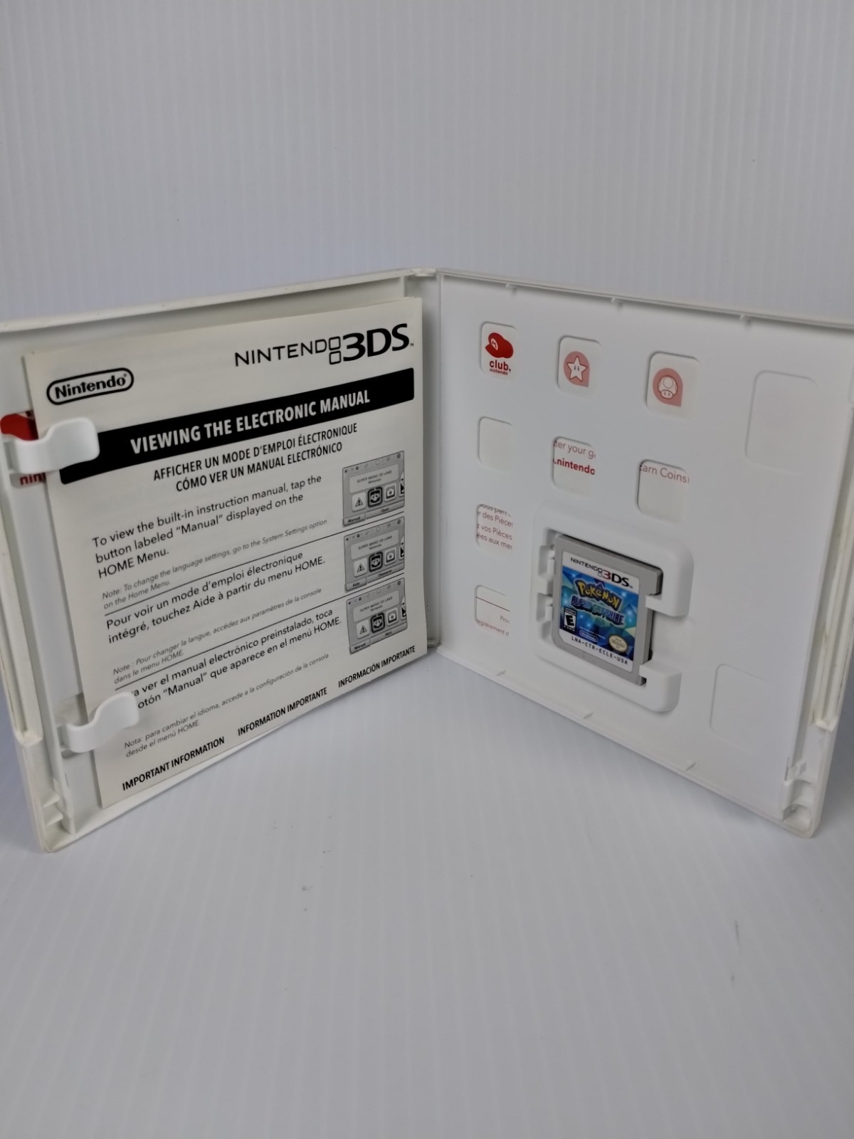 Pokemon: Alpha Sapphire (Nintendo 3DS) First Run – Tested – Free Shipping