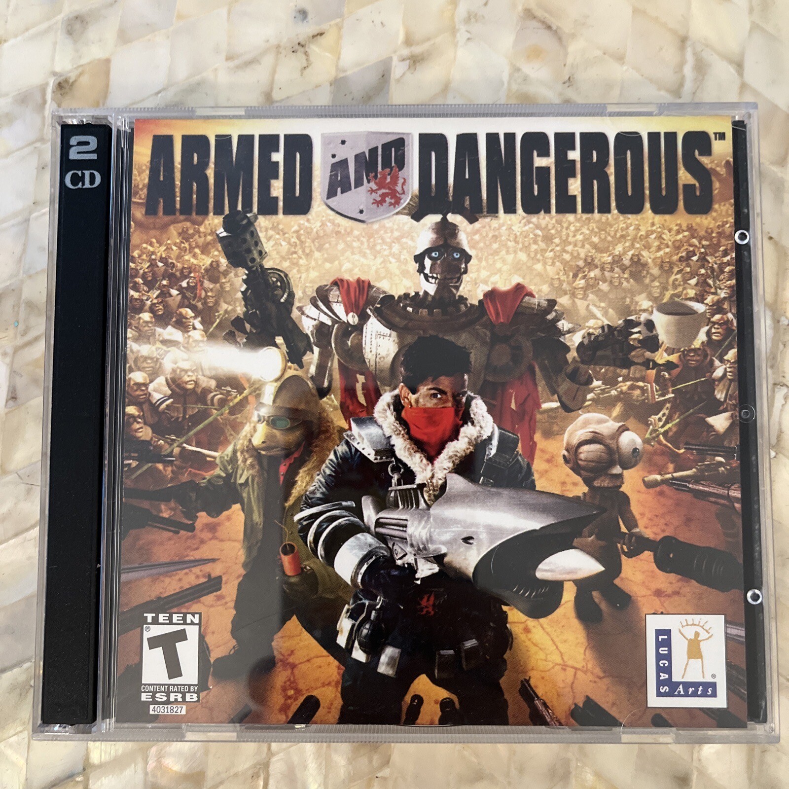 Armed and Dangerous (CD for PC, 2003) Lucasarts Video Game