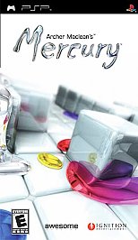 Archer MacLean’s Mercury (Sony PSP, 2005) Ignition Entertainment – Complete