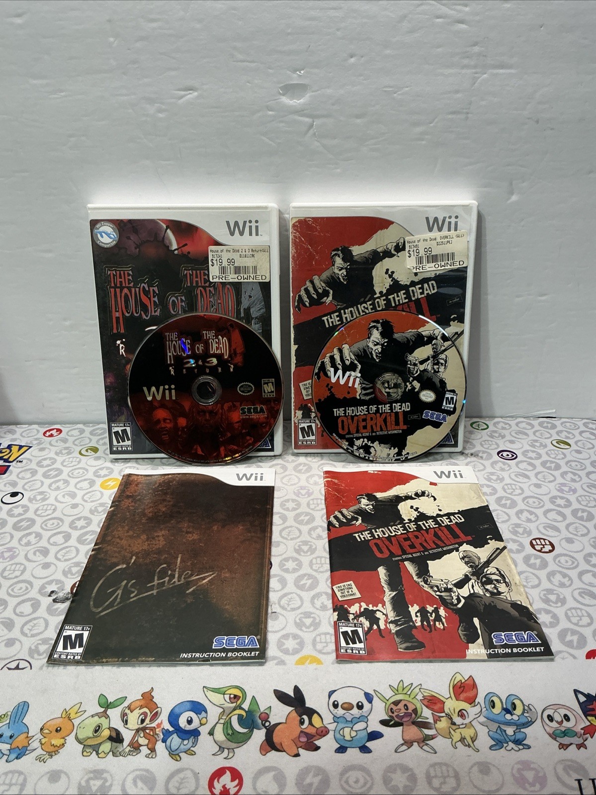 The House of the Dead 2 & 3 Return & Overkill (Nintendo Wii, 2008) – Complete!