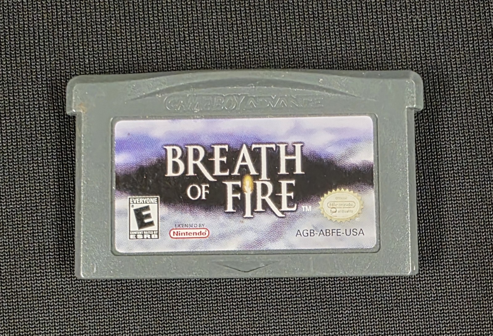 Breath of Fire (Nintendo GameBoy Advance, GBA, 2001) Authentic & Tested