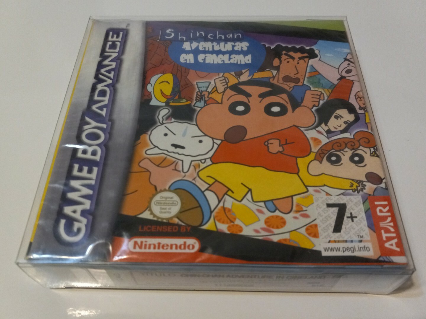 Crayon Shin Chan Aventuras En Cineland Game Boy Advance GBA RARE Spain Release