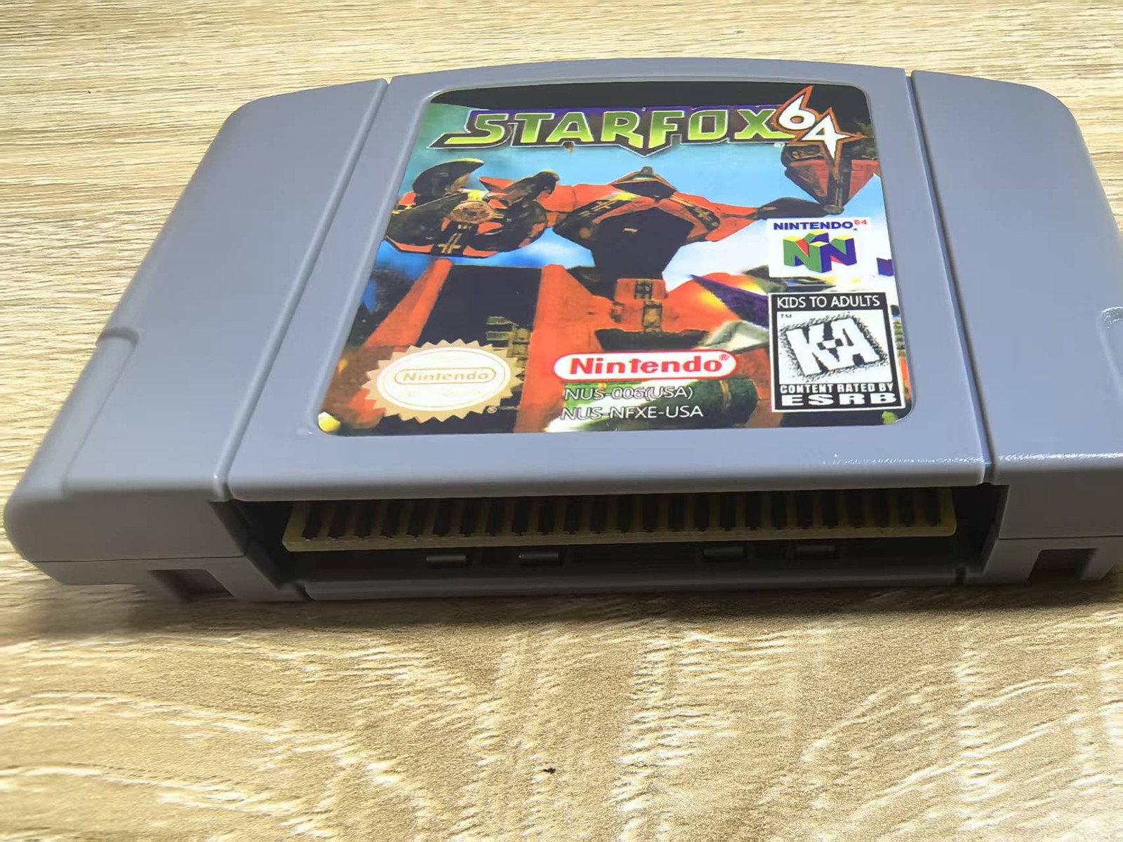 Star Fox 64 N64 Game Cartridge US Version For Nintendo 64 Console Tested Working