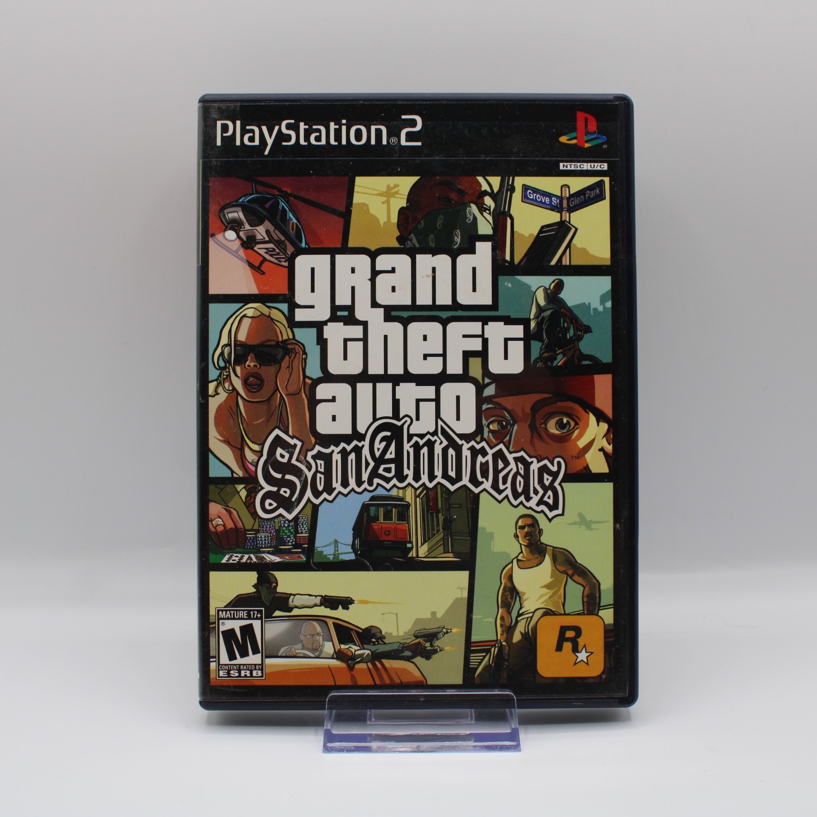 *Refurbished” Grand Theft Auto San Andreas Playstation 2 CIB + Map – 1 YR warran