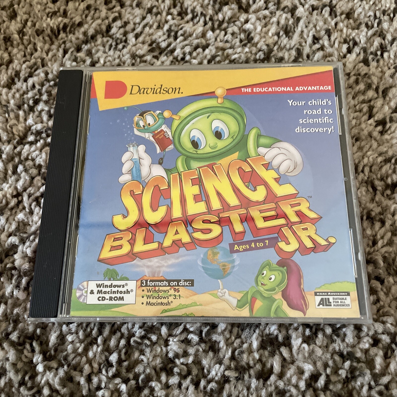 Science Blaster Jr.- Ages 4 to 7: Your Child’s Road to Scientific Discovery (CD)