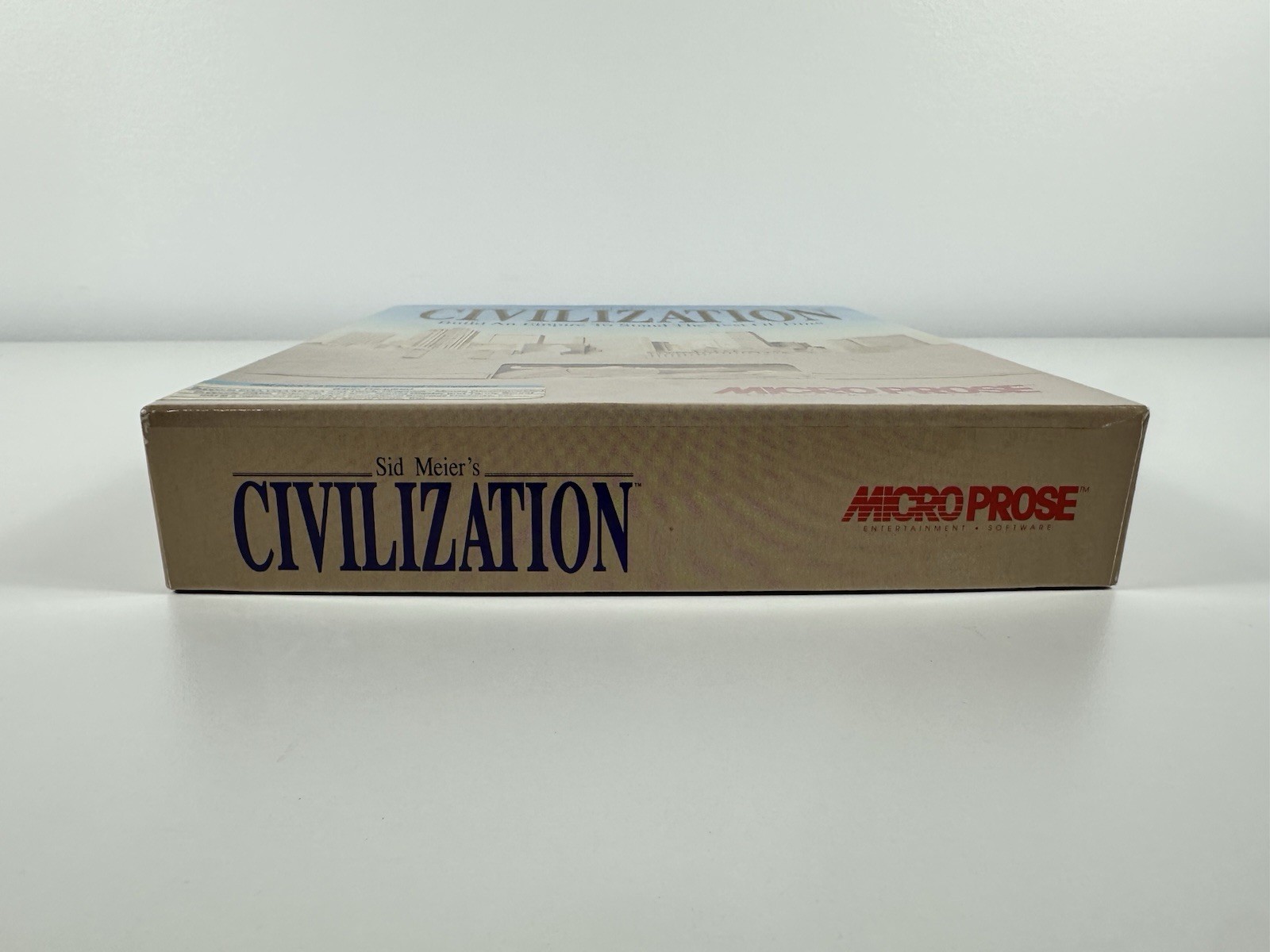 Sid Meier’s Civilization 1991 PC IBM 3.5″ Microprose Disks Big Box