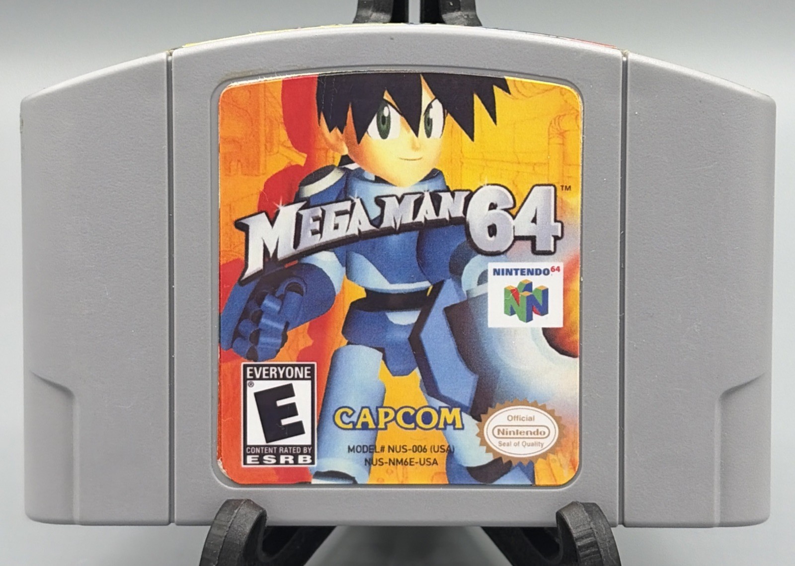 Mega Man 64 Nintendo 64 N64, 2001 Authentic & Tested First Print⭐️ Blockbuster