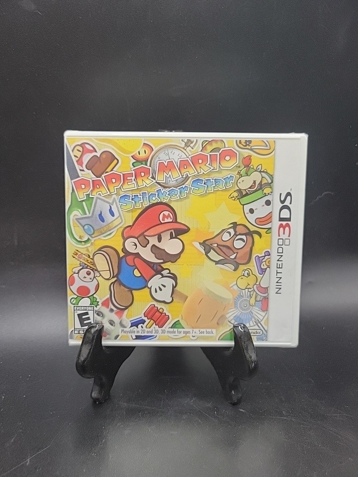 Nintendo 3DS Paper Mario Sticker Star Sealed Unopened Brand New Rated E