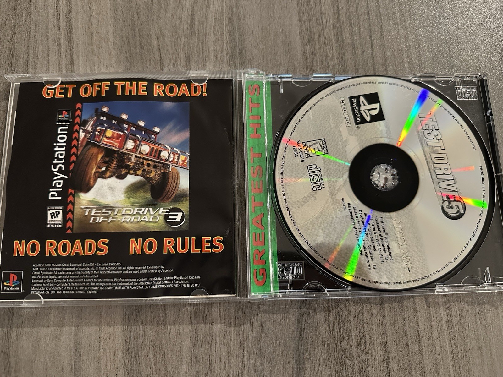 Test Drive 5 (Sony PlayStation 1, 1998)