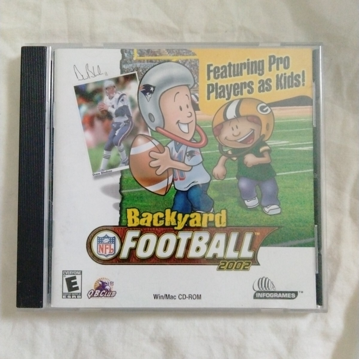 Backyard Football 2002 (PC) Win/Mac CD-rom Pro Players As Kids NFL Ages 7+