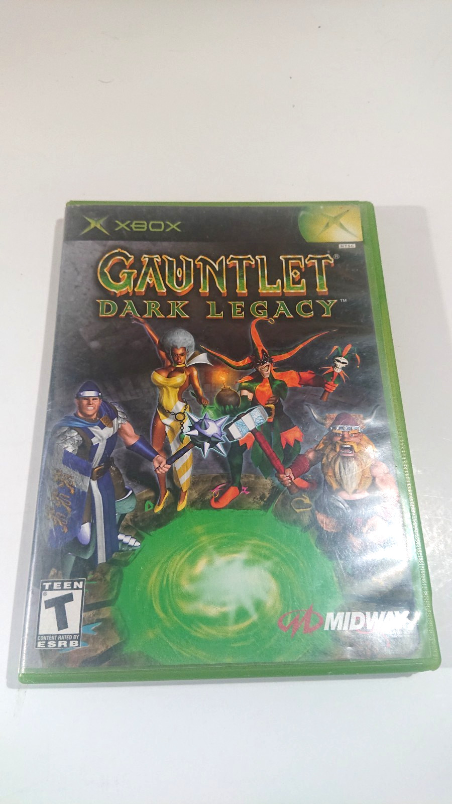 Gauntlet Dark Legacy for Original OG Xbox Case and Manual ONLY
