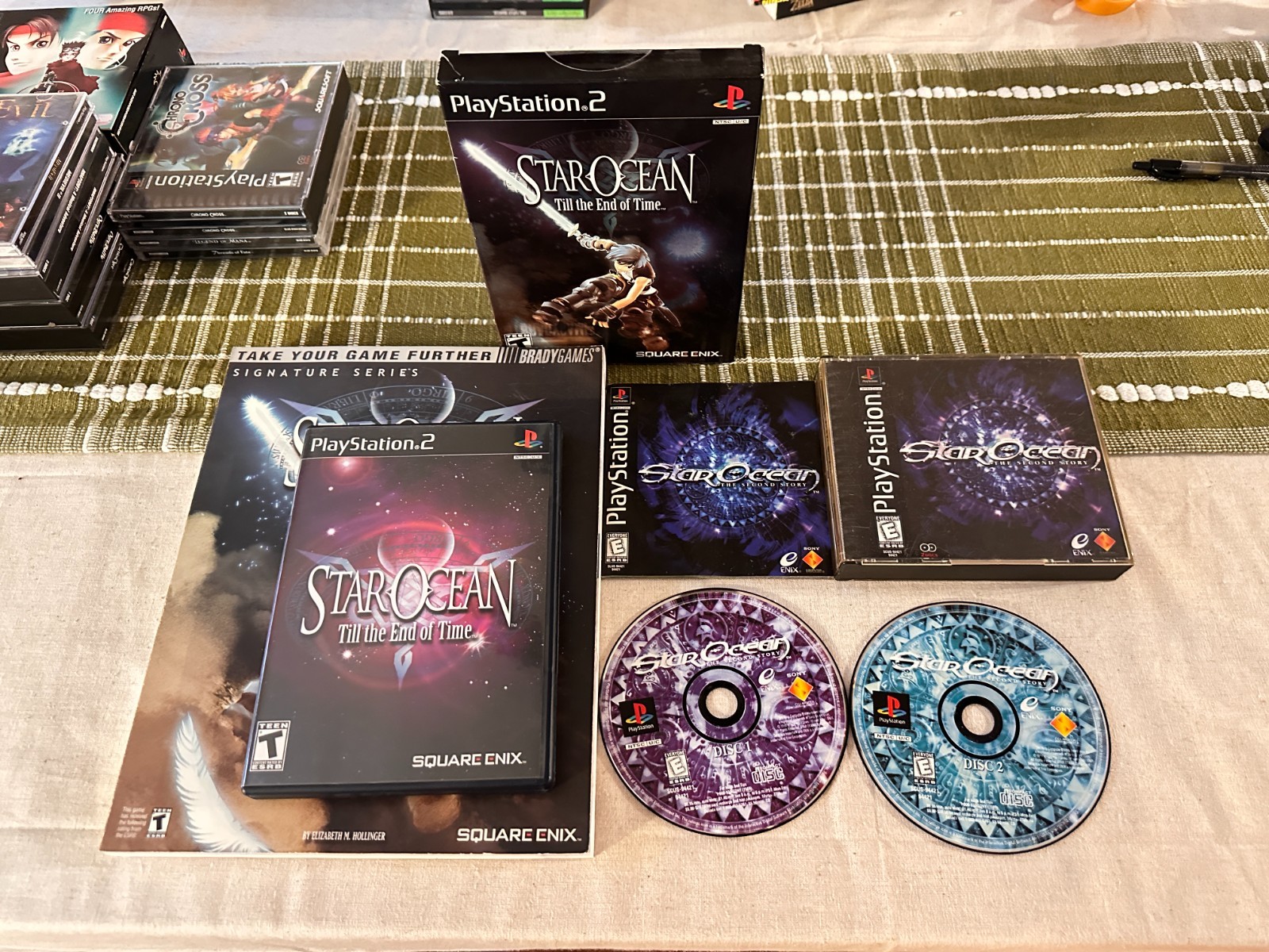 Star Ocean: Till the End of Time w/Strategy Guide + Star Ocean Second Story