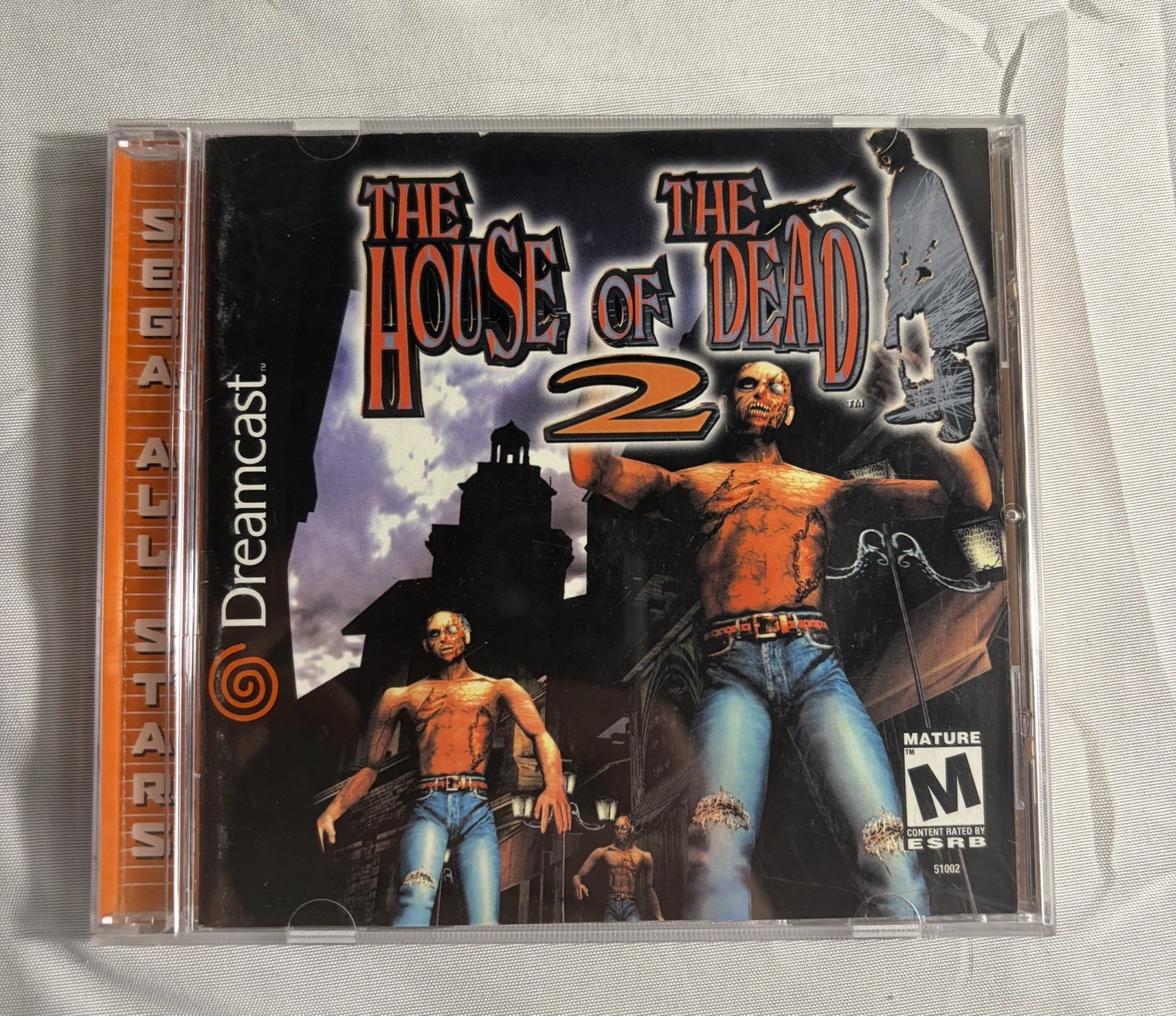 House of the Dead 2 Sega Dreamcast Complete CIB Tested