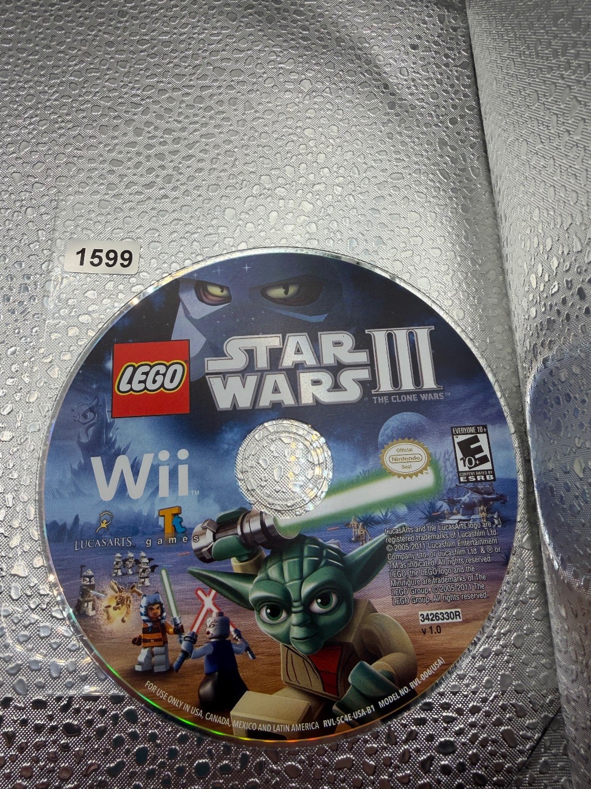 LEGO Star Wars III The Clone Wars Wii Video Game Action Adventure