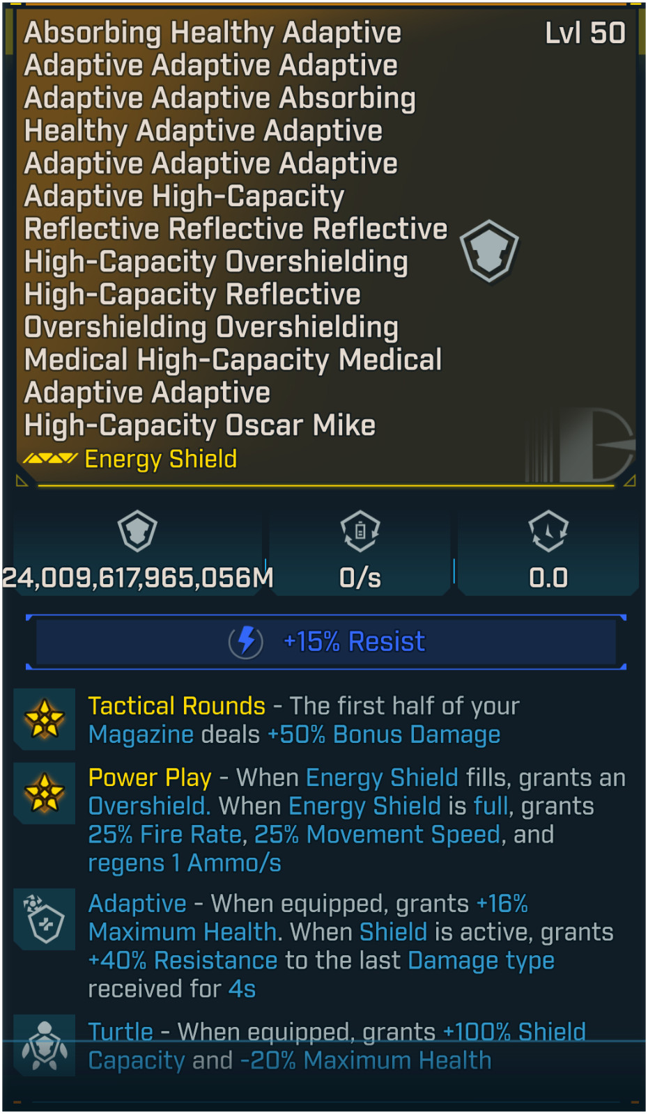 Borderlands 4 Modded Shield 24Trillion Capacity Modded Shield GodMode PCXboxPS5