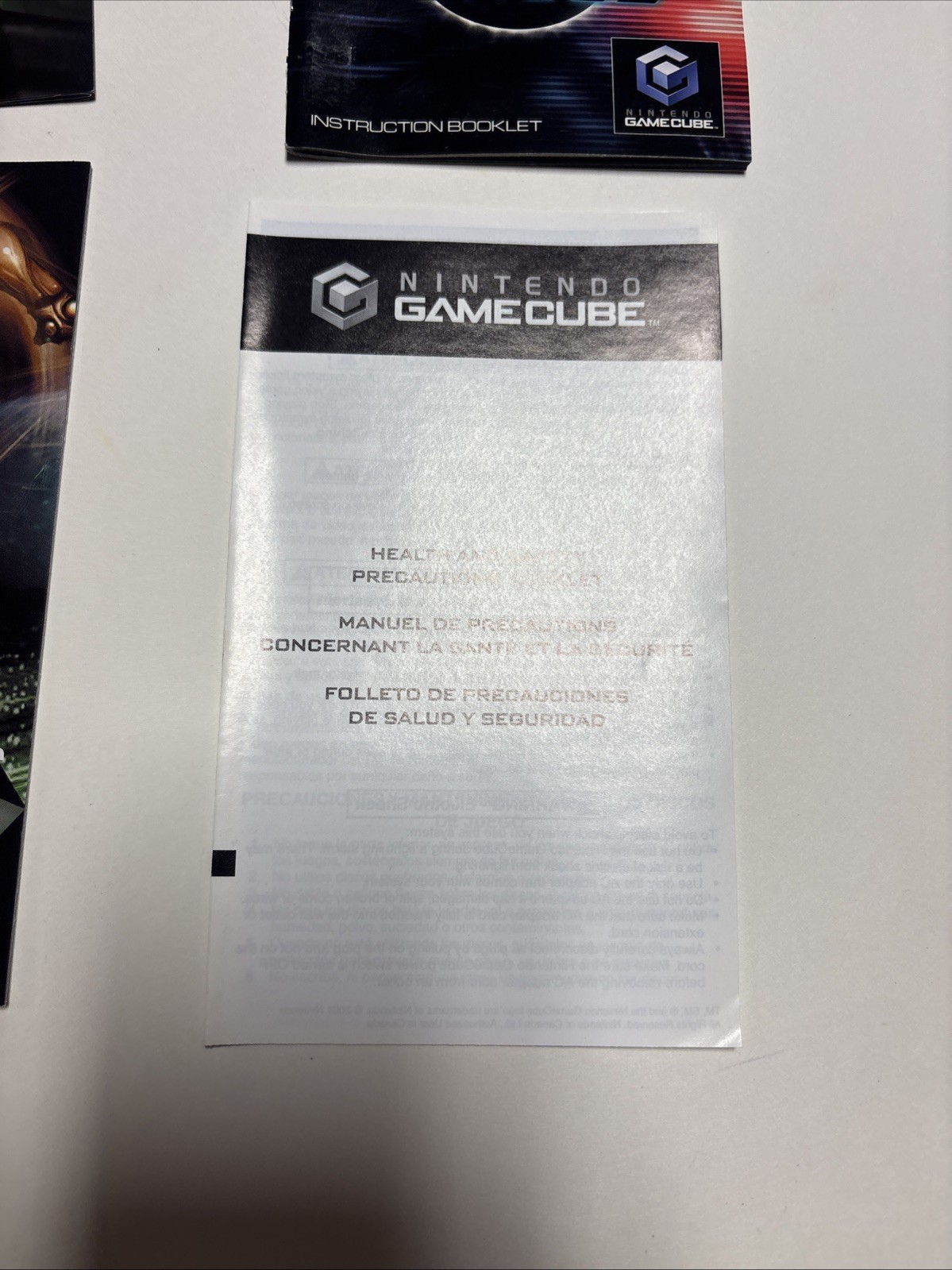 Metroid Prime 2 Echoes (Nintendo GameCube 2004) CIB Complete w/ Manual, Reg Card
