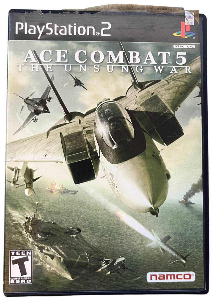 Ace Combat 5 The Unsung War (Sony PlayStation2 PS2, 2004) Complete CIB – Tested