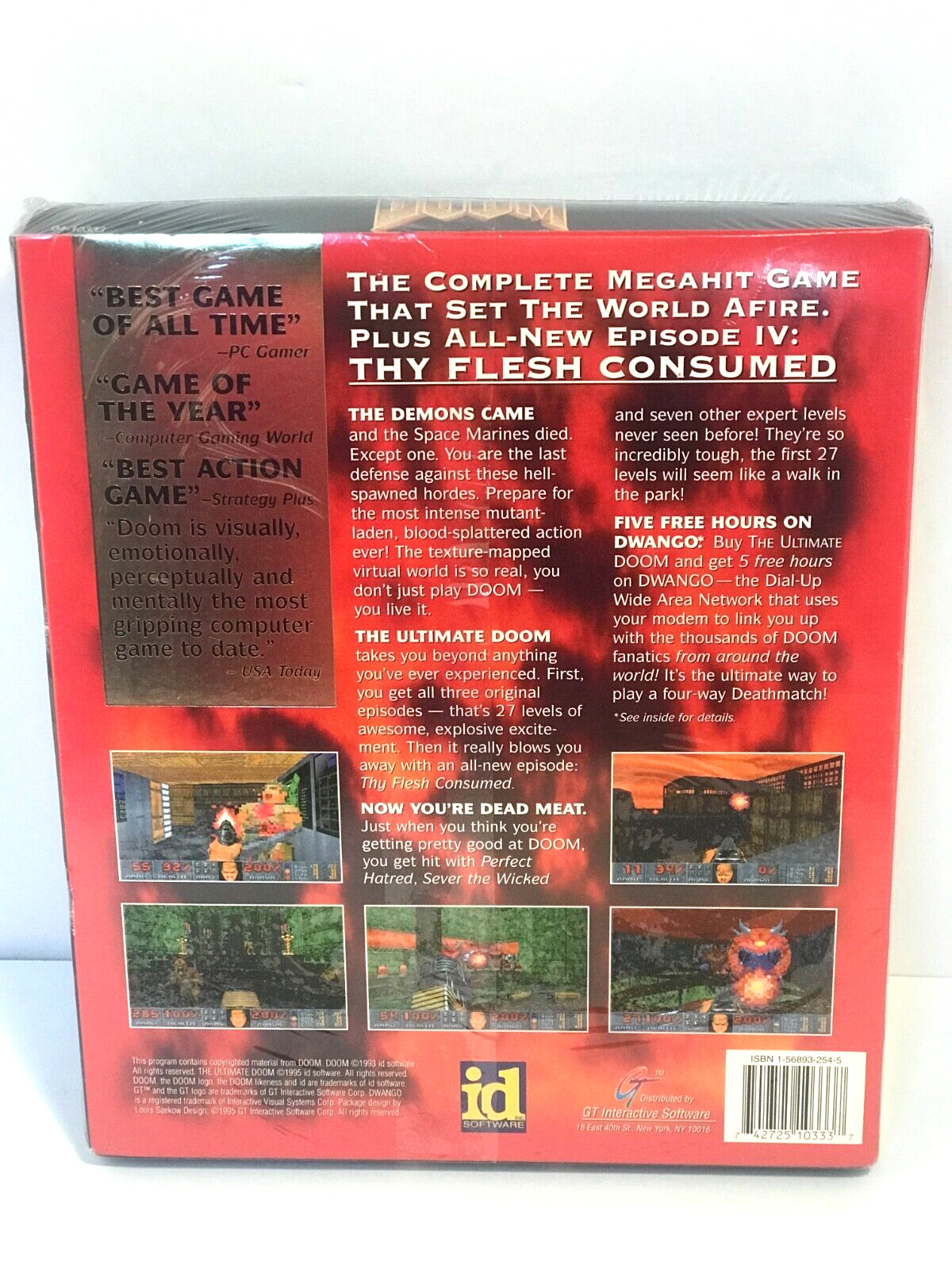 Ultimate Doom (PC, 1995) – The Original Big Box Release READ DESCRIPTION