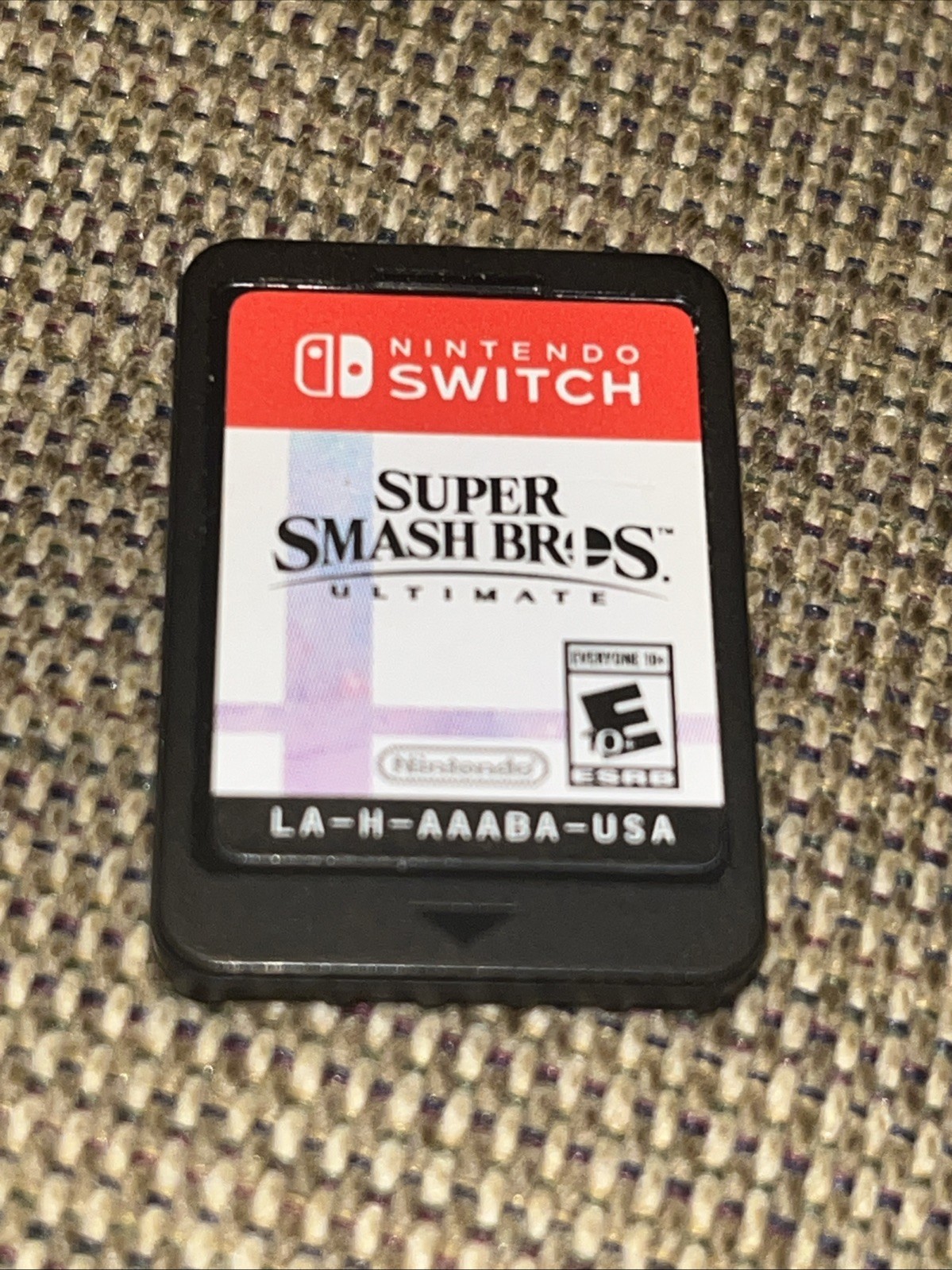 Super Smash Bros. Ultimate Nintendo Switch 2018 Cartridge Only Works Great