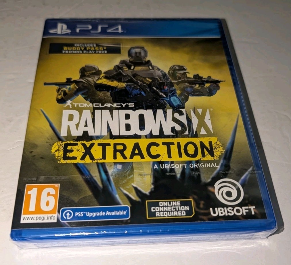PS4 Tom Clancy’s: Rainbow Six Extraction Brand New Factory Sealed Video Game