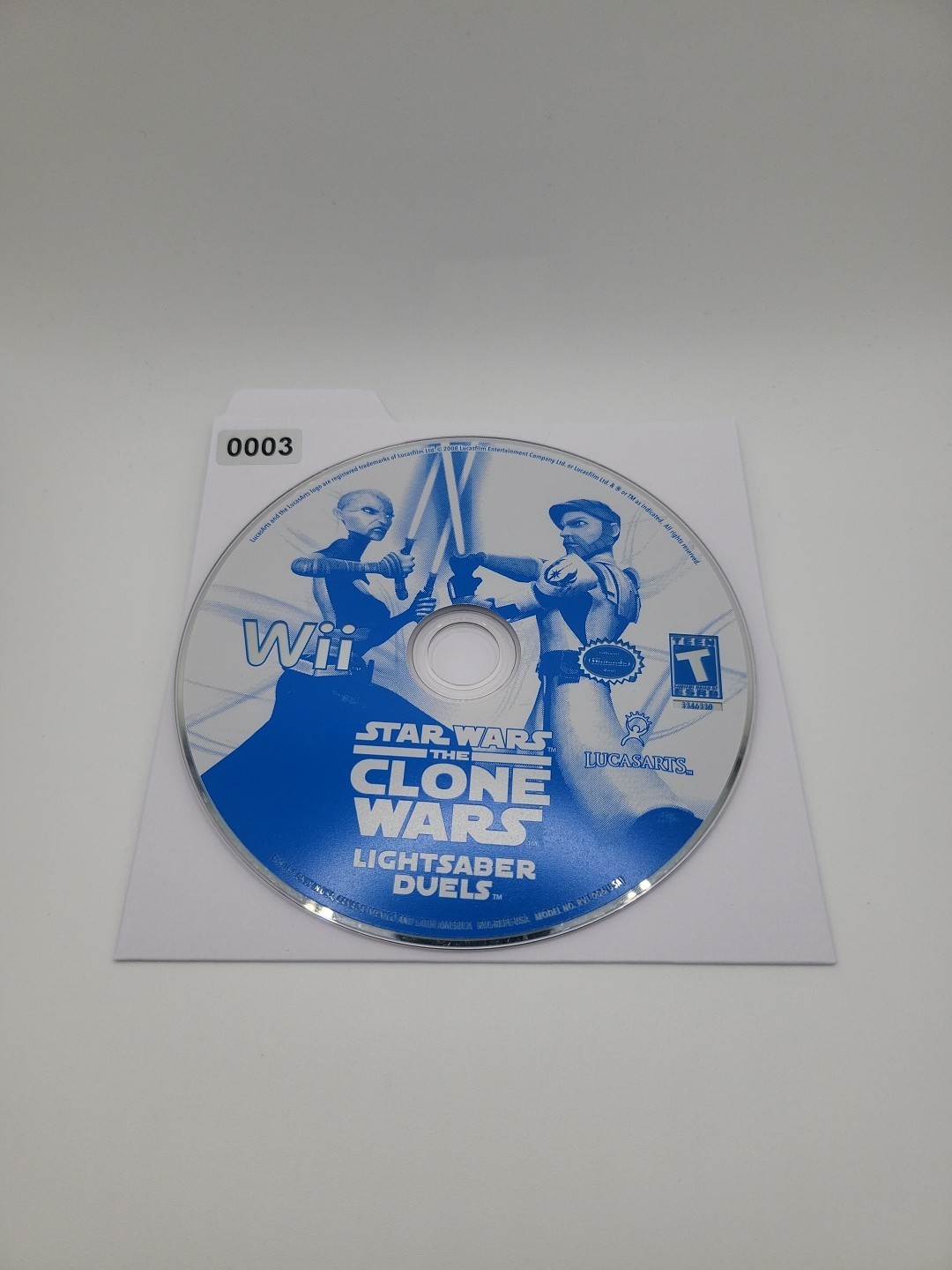Star Wars The Clone Wars Lightsaber Duels (Wii) NO TRACKING – DISC ONLY