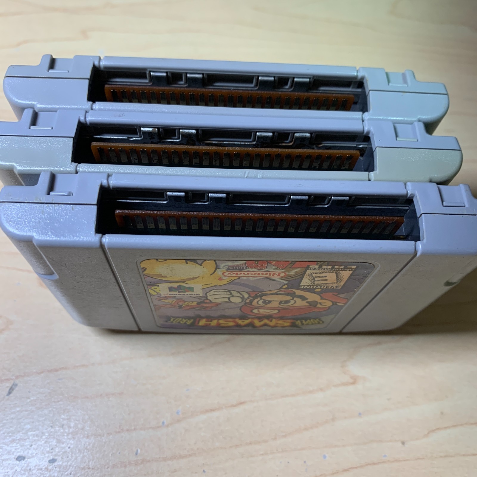 Nintendo 64 N64 3 Game Bundle Lot Super Mario 64 Mario Party 3 Super Smash Bros
