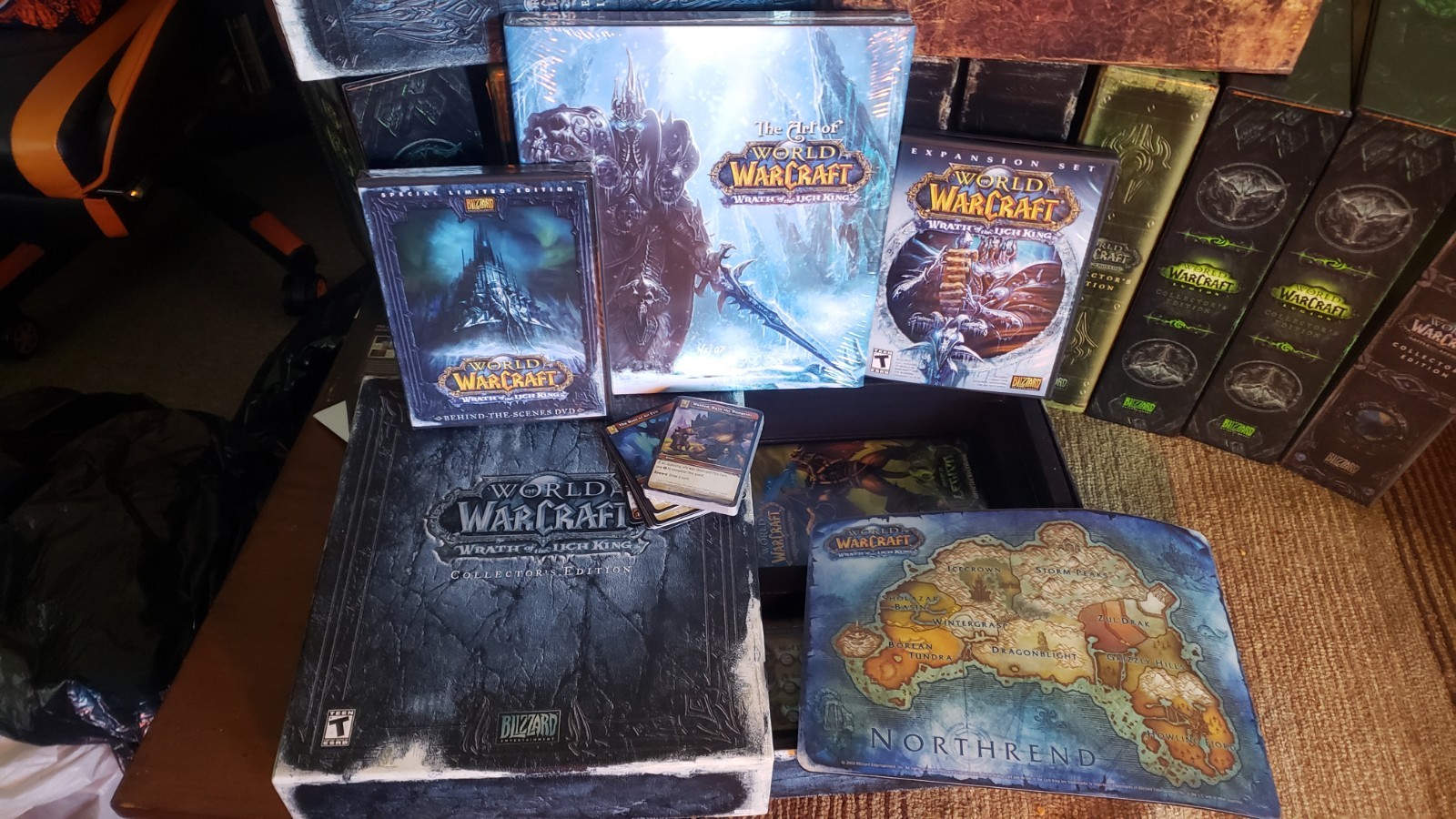 World of Warcraft: Wrath of the Lich King (Collector’s Edition) codes used