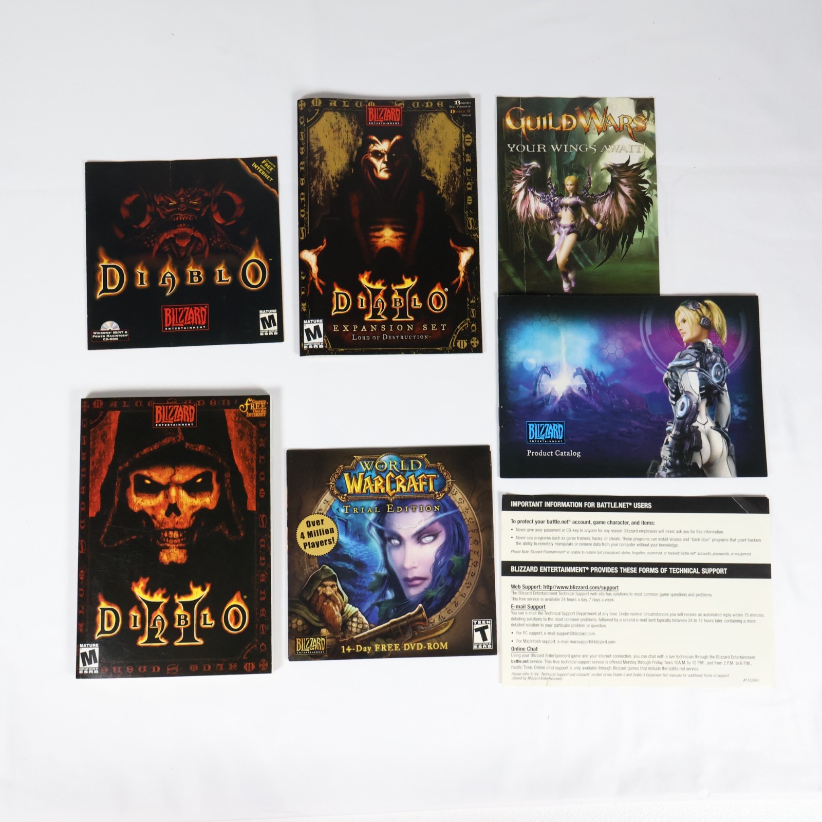 Diablo Battle Chest (PC, 2001) Missing Diablo II Game and Guide | Tested