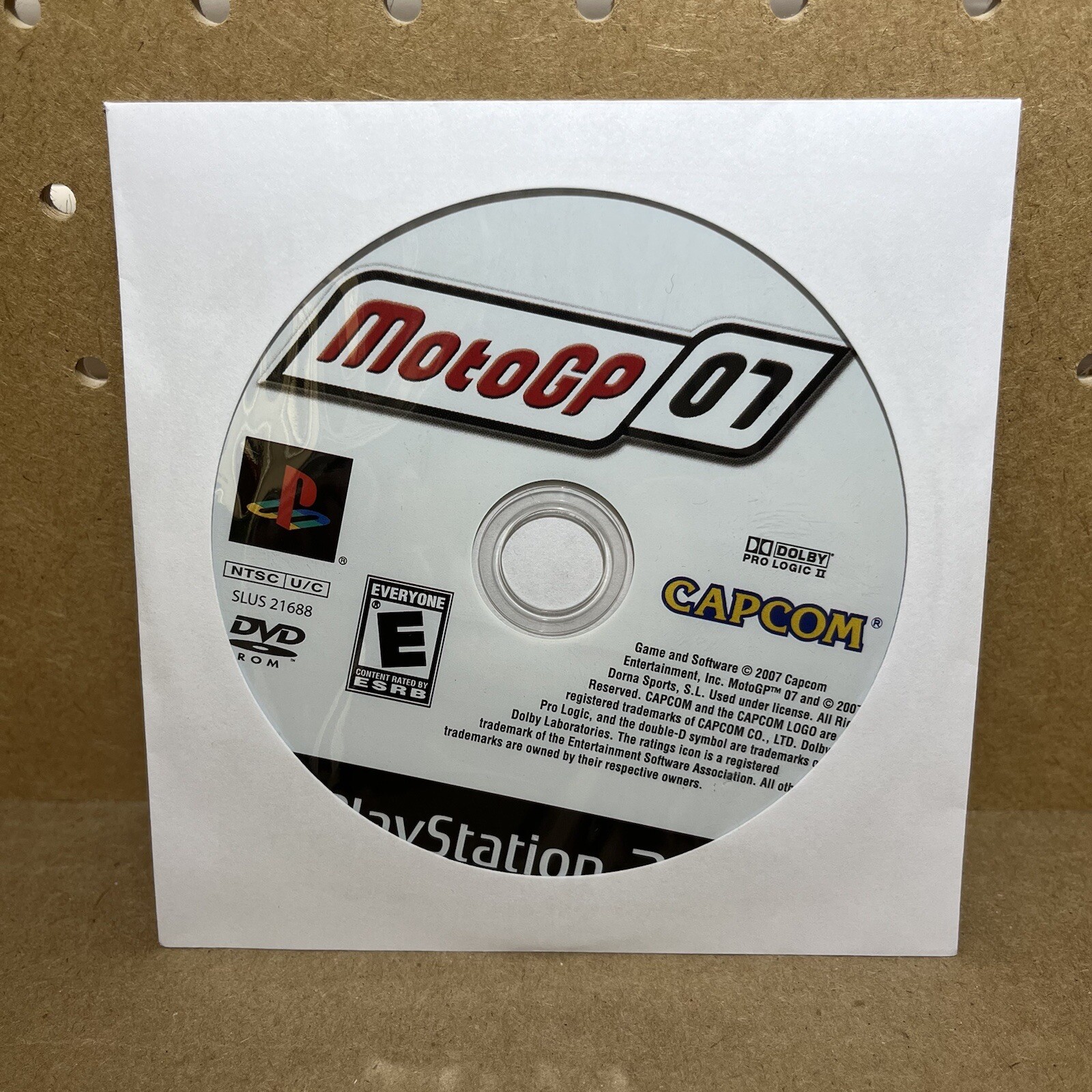 MotoGP 07 – Playstation 2 PS2 Game – Tested – Disc Only – Free Shipping