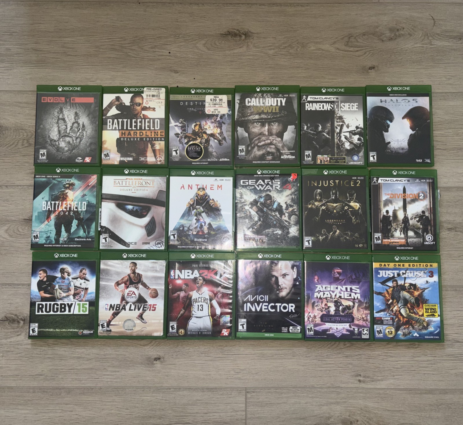 Microsoft XBOX ONE Game Lot You Pick / Choose (Disc w/ Case)
