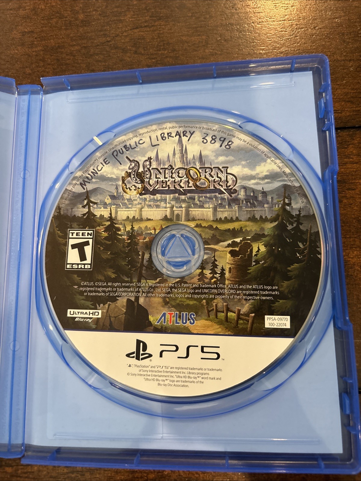 RARE Unicorn Overlord – Sony PlayStation 5 Atlus Game Rated T Anime
