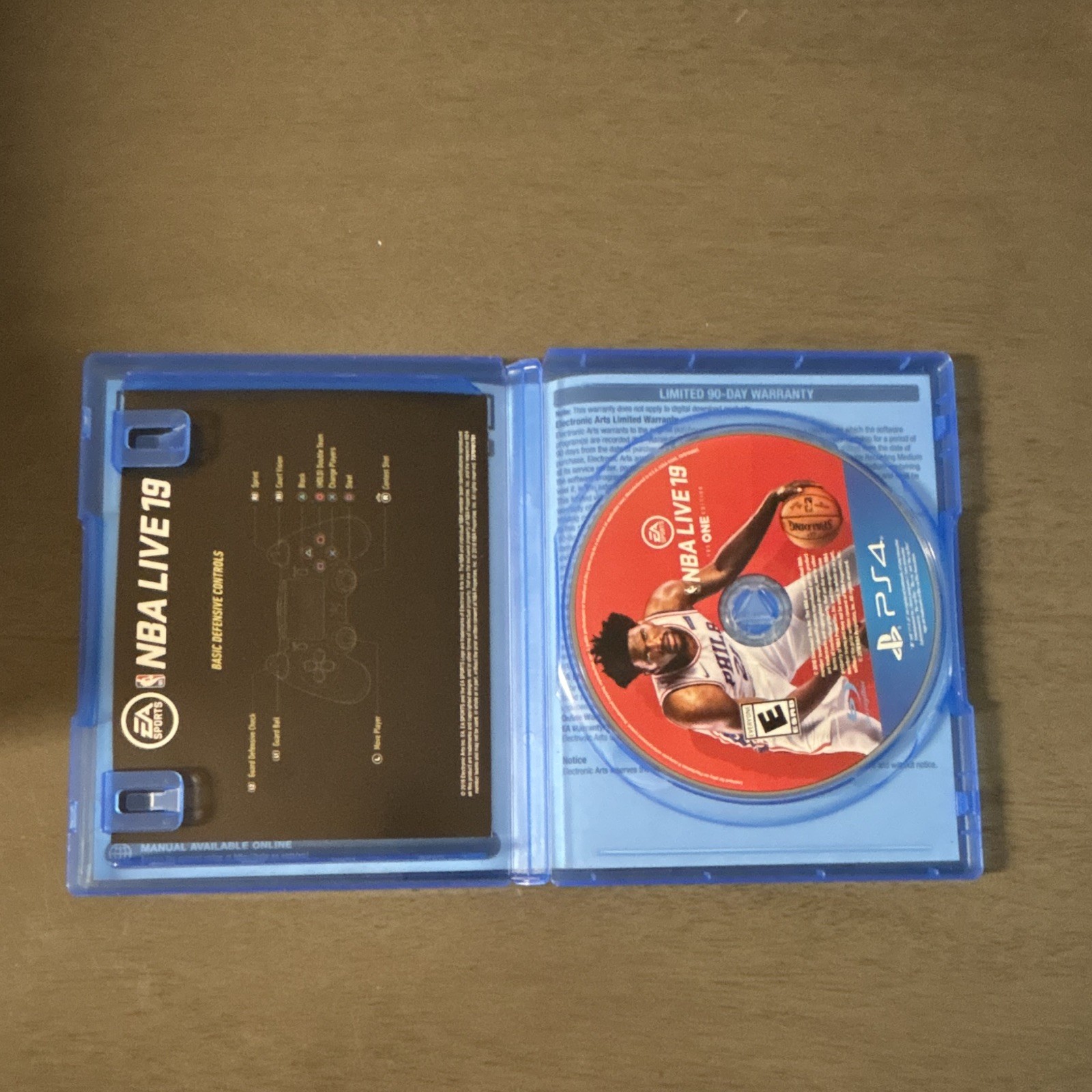 EA SPORTS NBA Live 19 The One Edition PS4 E NTSC-U/C 2018 Manual Multiplayer