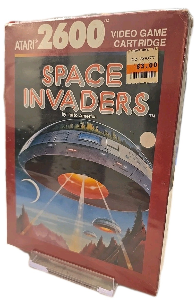 Atari Home Console Bundle: Dig Dug (7800) & Space Invaders (2600) – BOTH SEALED