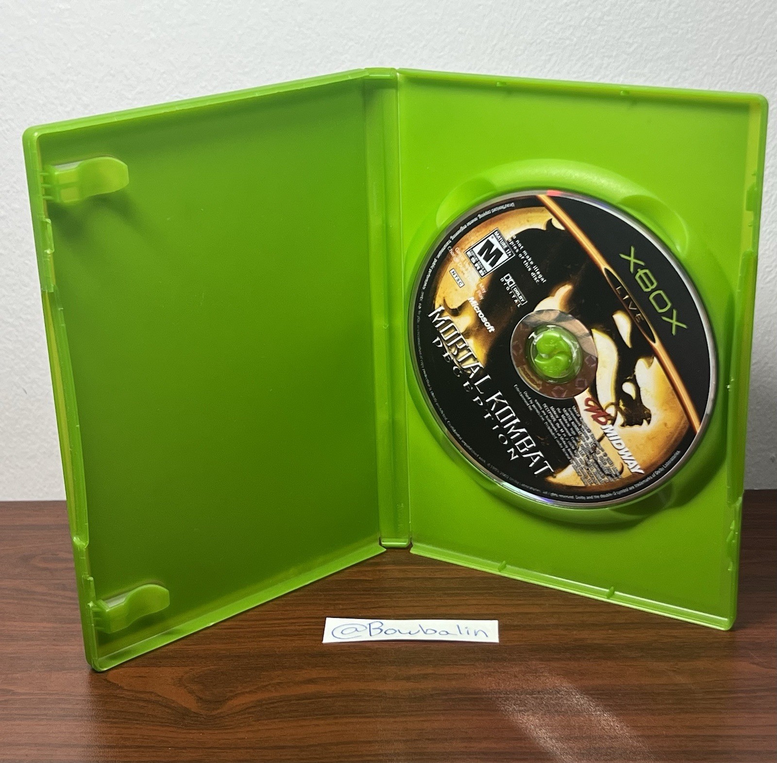 Mortal Kombat: Deception Kollectors Edition Mileena Microsoft Xbox 2004 Untested