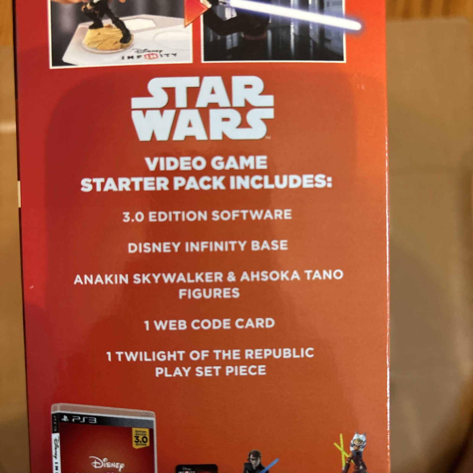 PS3 Star Wars And Disney Infinity Toy Box Starter Packs