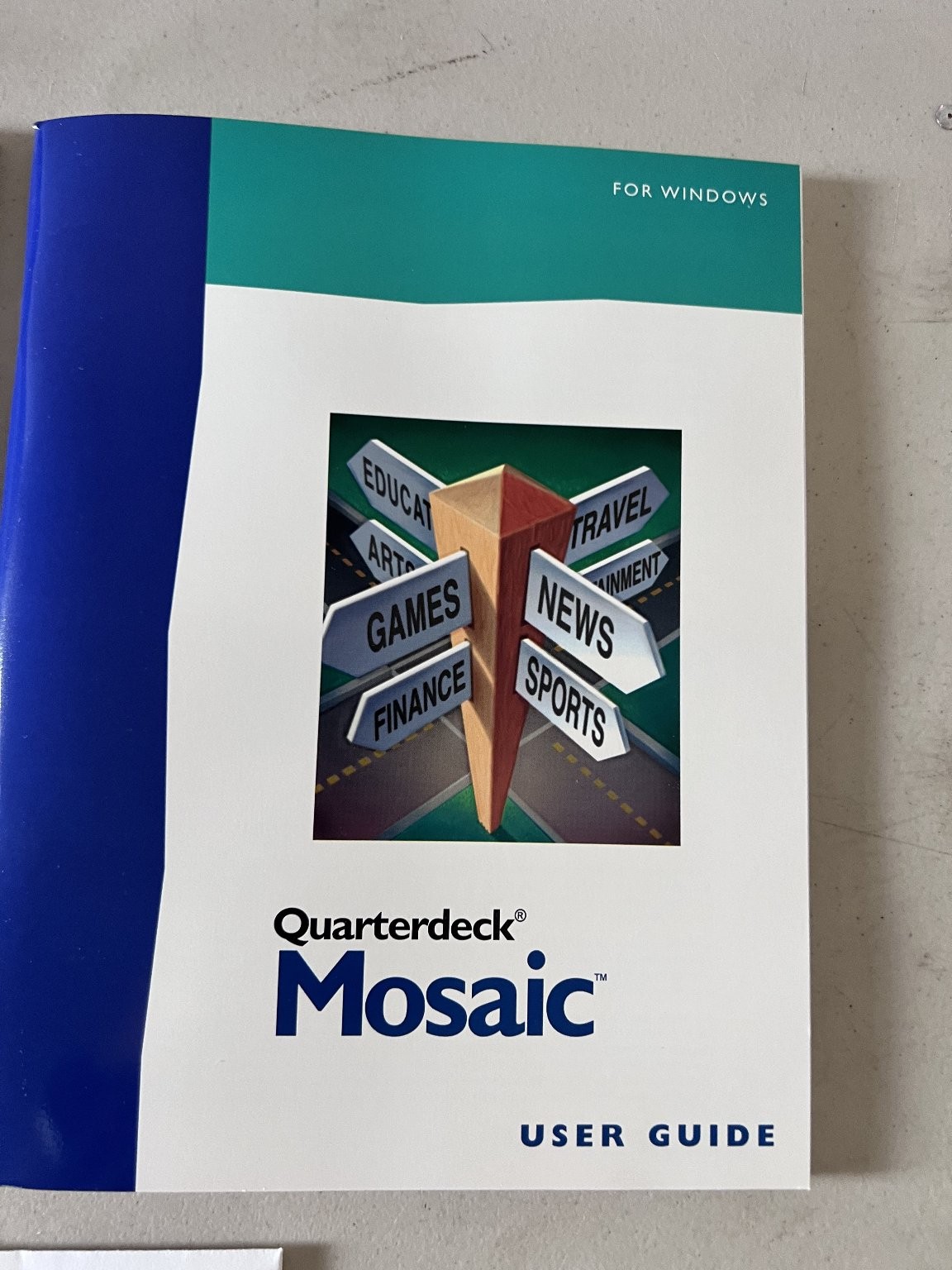 Quarterdeck WebTalk Mosaic Windows 3.1 95 Software Internet