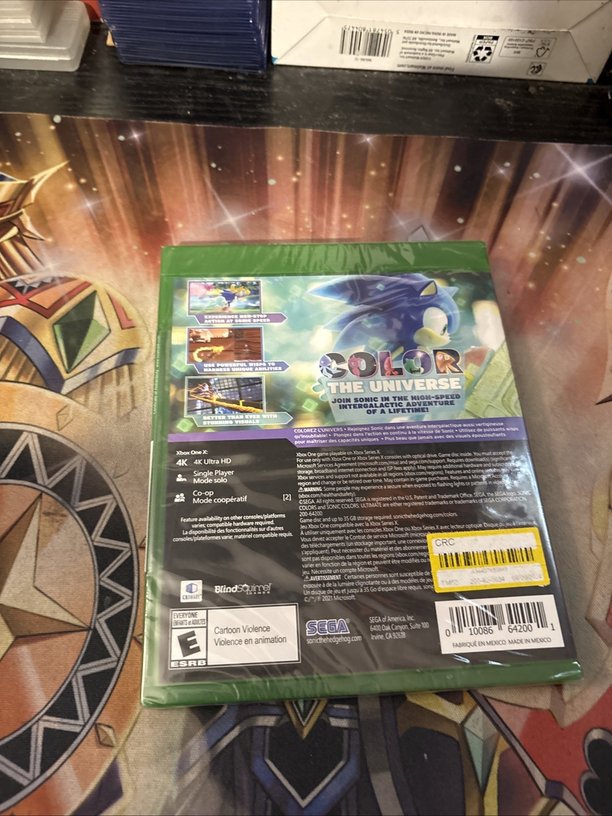 Sonic Colors Ultimate Launch Edition for Xbox One/Series x New Sealed